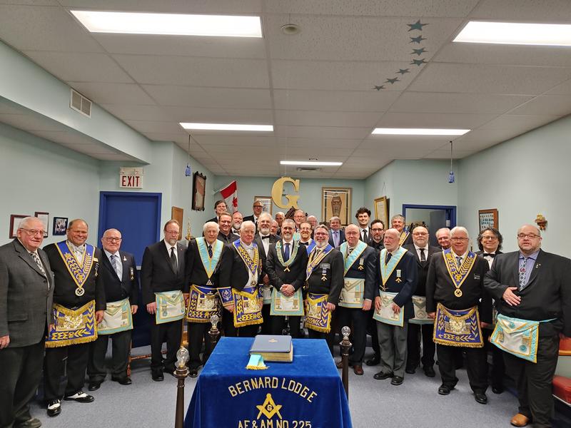 Installation Officers and Visitors