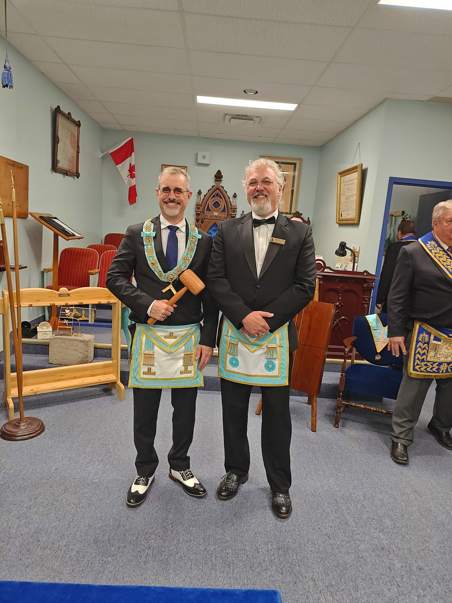 Installation of Worshipful Master Sean McKechnie